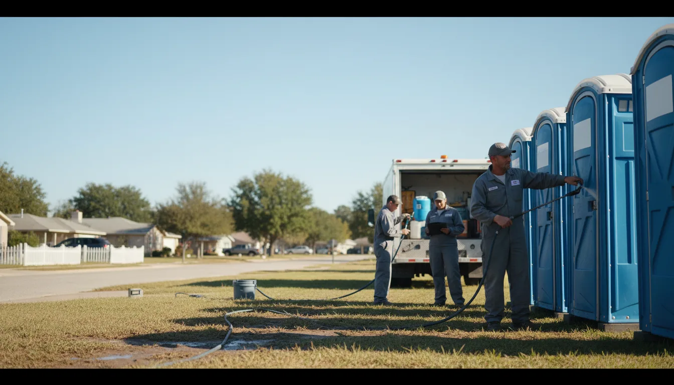 Long-Term Portable Toilet Rental in De Leon Springs, FL near me